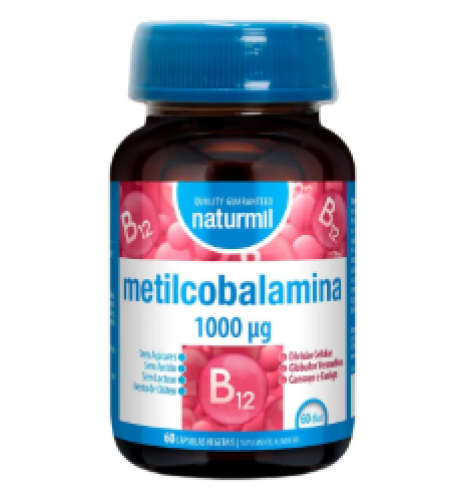 Metilcobalamina - 60 Cápsulas - Naturmil